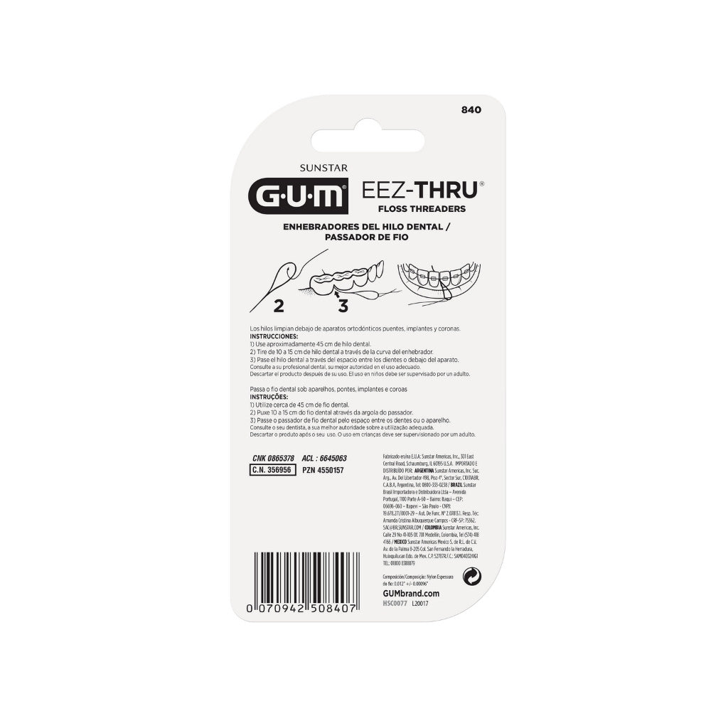 ENHEBRADORES GUM X 25 UNDS