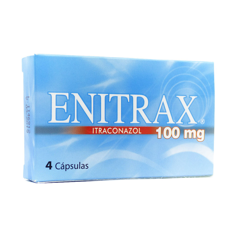 ENITRAX (RG) CAPSULAS 100 MG CAJA X 4 UNDS