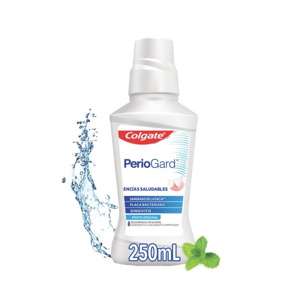 ENJUAGUE BUCAL COLGATE PERIOGARD CLORHEXIDINA CAJA 250 ML