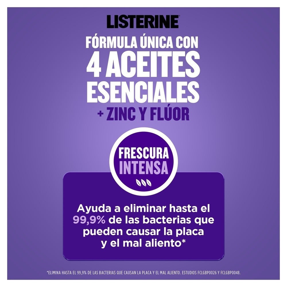ENJUAGUE BUCAL LISTERINE CUIDADO TOTAL FRASCO 180 ML