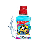 ENJUAGUE BUCAL NIÑOS COLGATE PLAX KIDS MINIONS FRASCO 250 ML