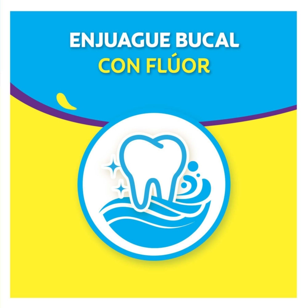 ENJUAGUE BUCAL NIÑOS COLGATE PLAX KIDS MINIONS FRASCO 250 ML