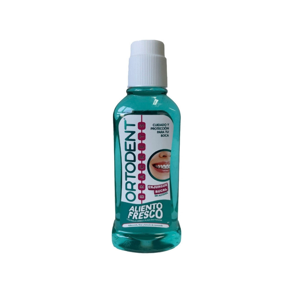ENJUAGUE BUCAL ORTODENT FRASCO 300 ML