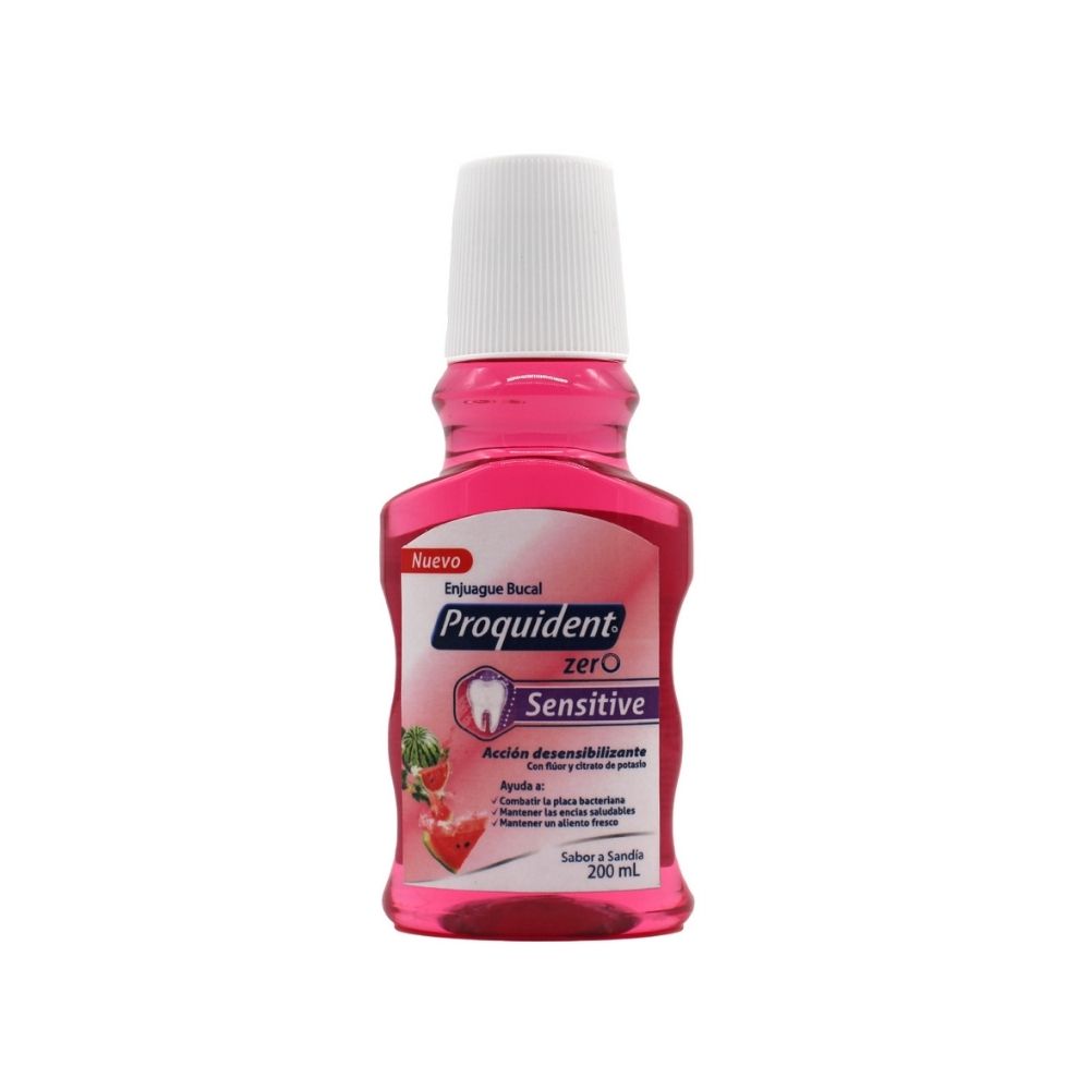 ENJUAGUE BUCAL SENSITIVE PROQUIDENT SANDIA FRASCO 200 ML
