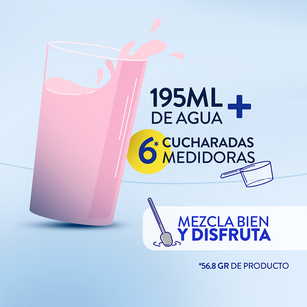 ENSURE ADVANCE FRESA POLVO PROTEINA + HMB LATA 850 G
