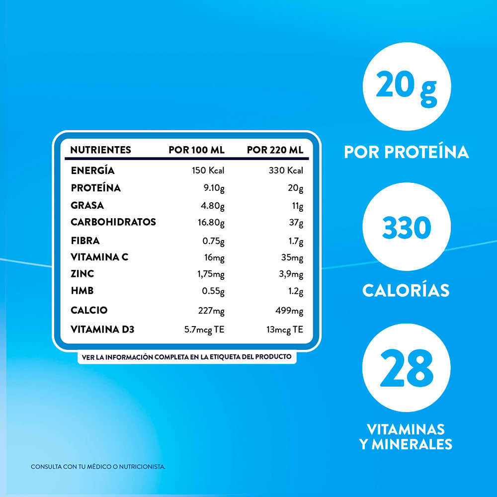 ENSURE CLINICAL LIQUIDO VAINILLA FRASCO 220 ML