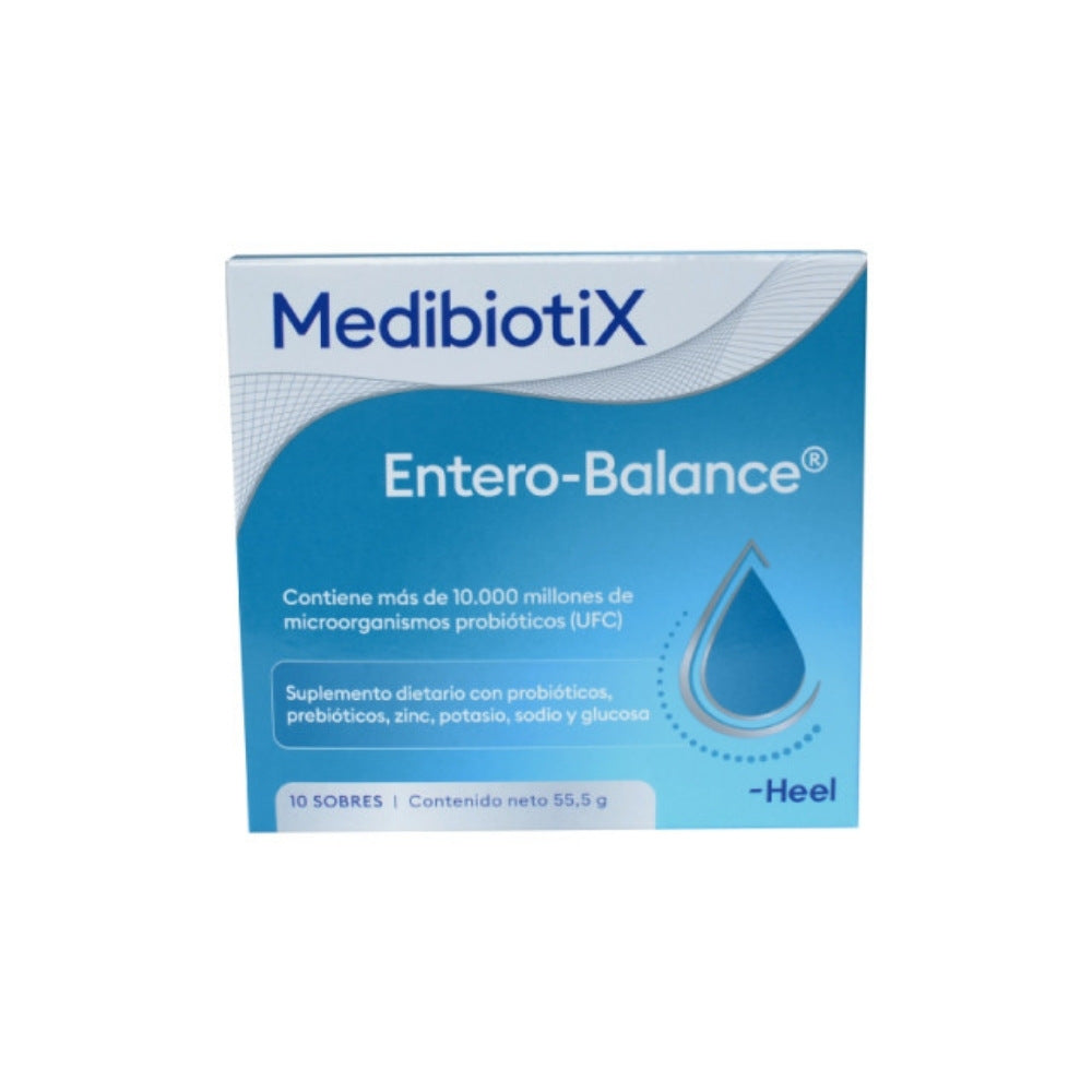 ENTERO-BALANCE MEDIBIOTIX POLVO CAJA X 10 SOBRES