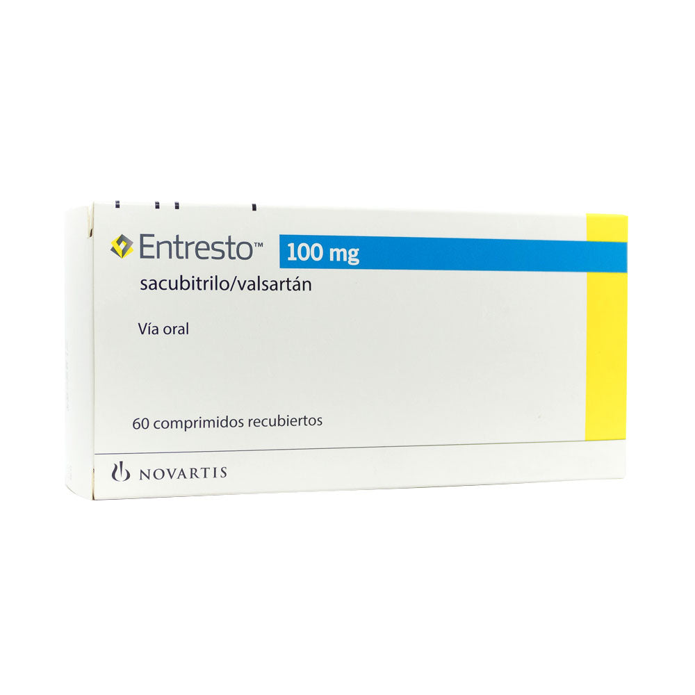 ENTRESTO (RG) TABLETAS 100 MG CAJA X 60 UNDS