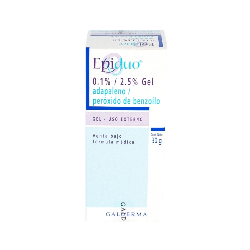 EPIDUO GEL 0.1% / 2.5% CAJA 30 G