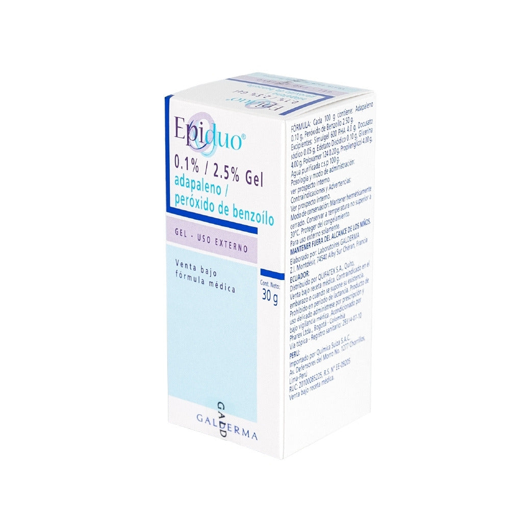 EPIDUO GEL 0.1% / 2.5% CAJA 30 G
