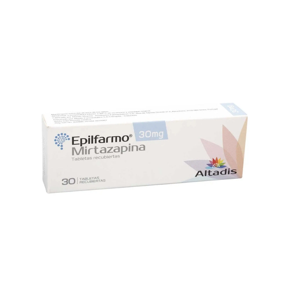 EPILFARMO TABLETAS 30 MG CAJA X 30 UNDS