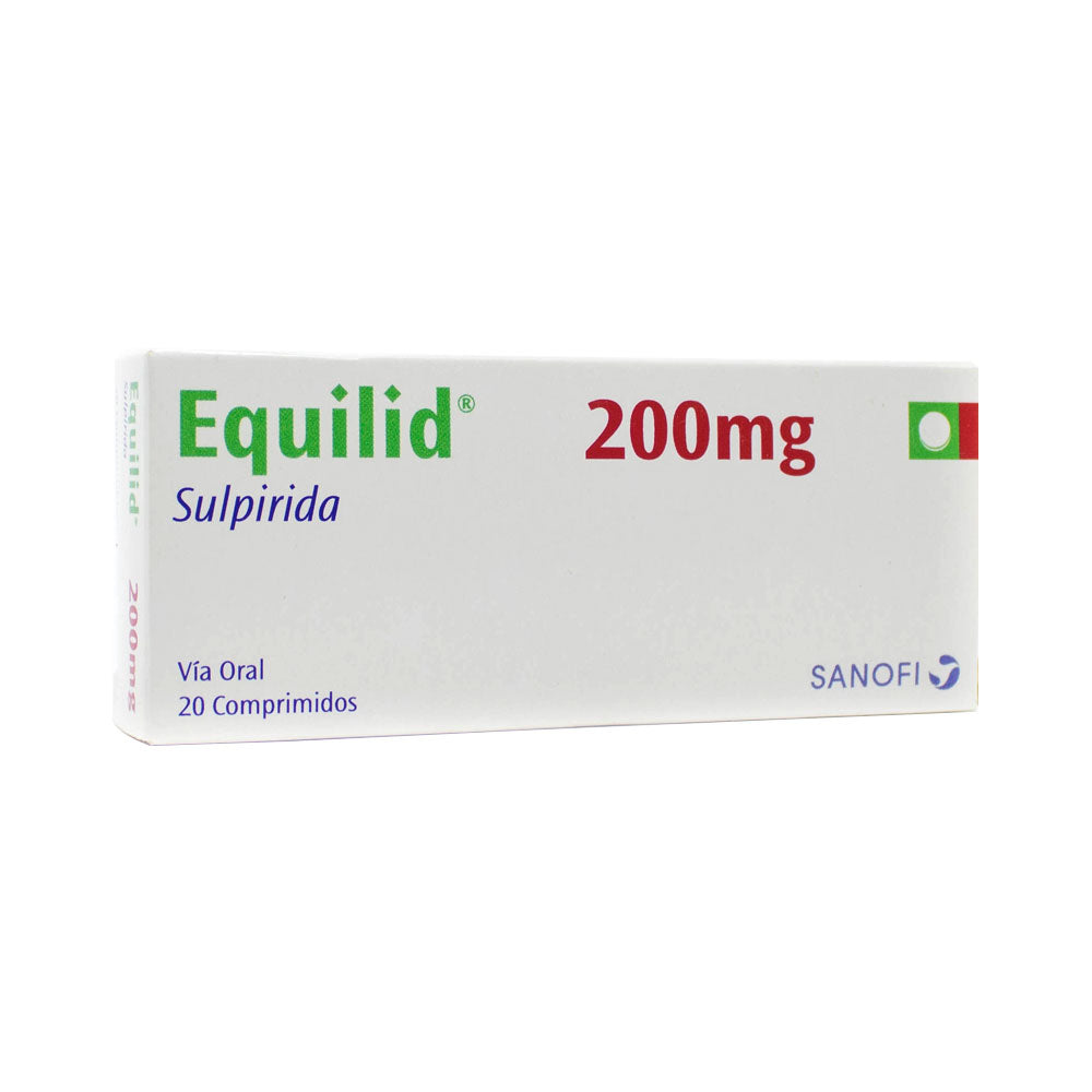 EQUILID TABLETAS 200 MG CAJA X 20 UNDS