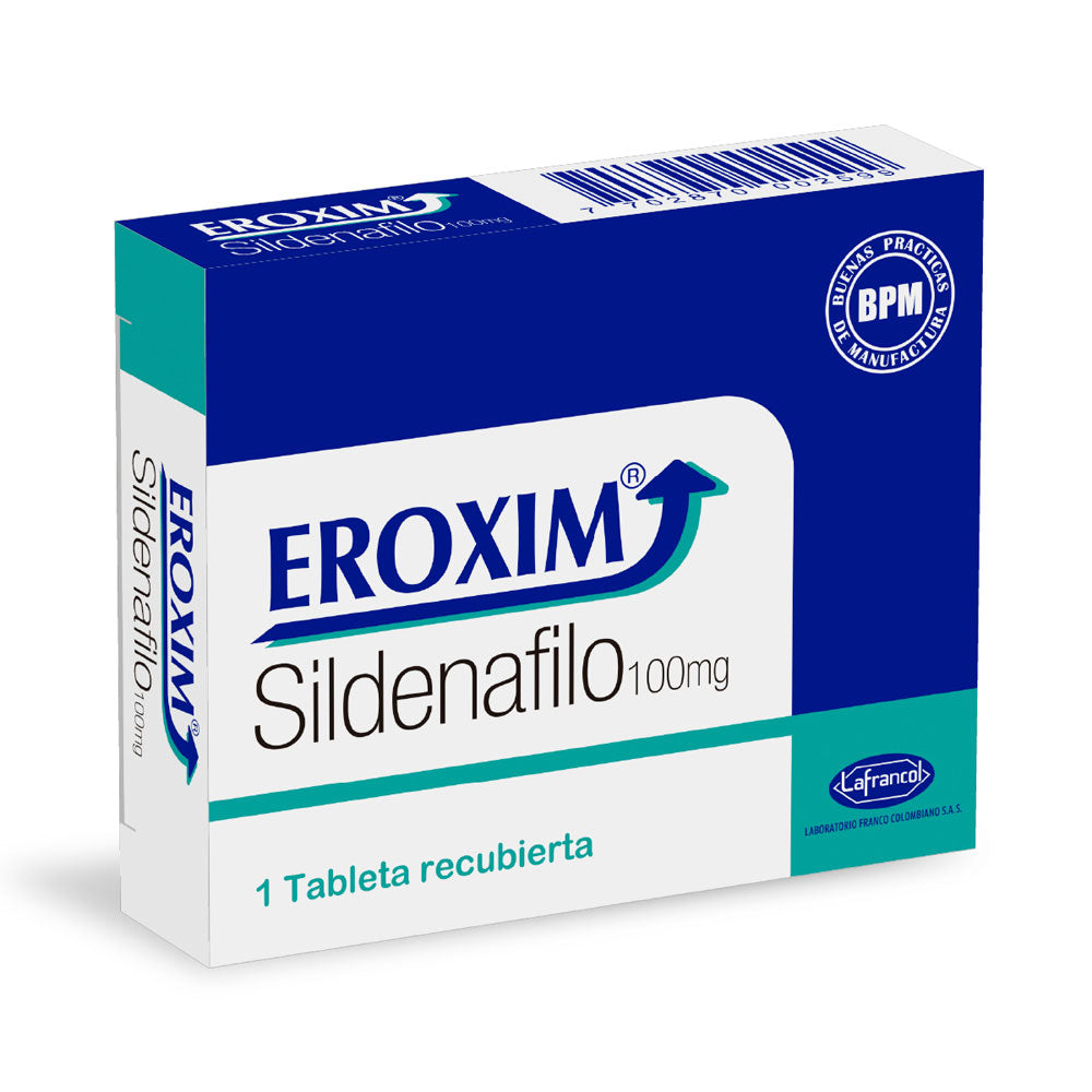 EROXIM TABLETA 100 MG CAJA X 1 UND