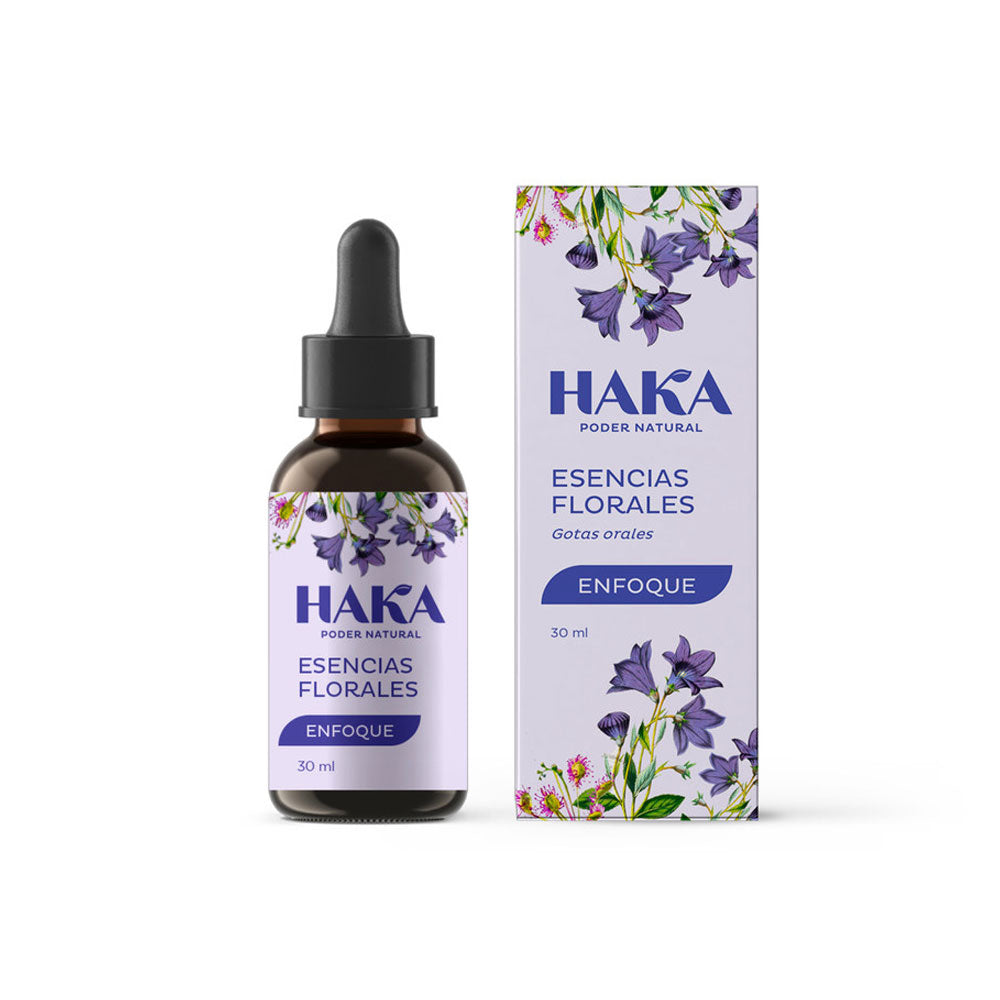 ESENCIA FLORAL HAKA ENFOQUE FRASCO GOTERO 30 ML