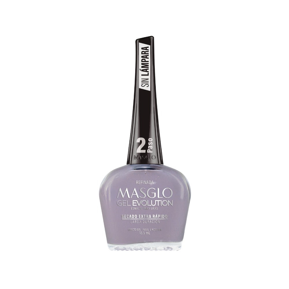 ESMALTE GEL MASGLO REFINADA 13.5 ML FRASCO X 1 UND