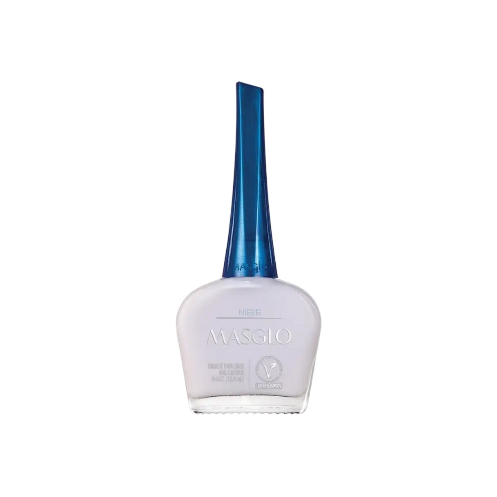 ESMALTE MASGLO BLANCO NIEVE FRASCO 13.5 ML