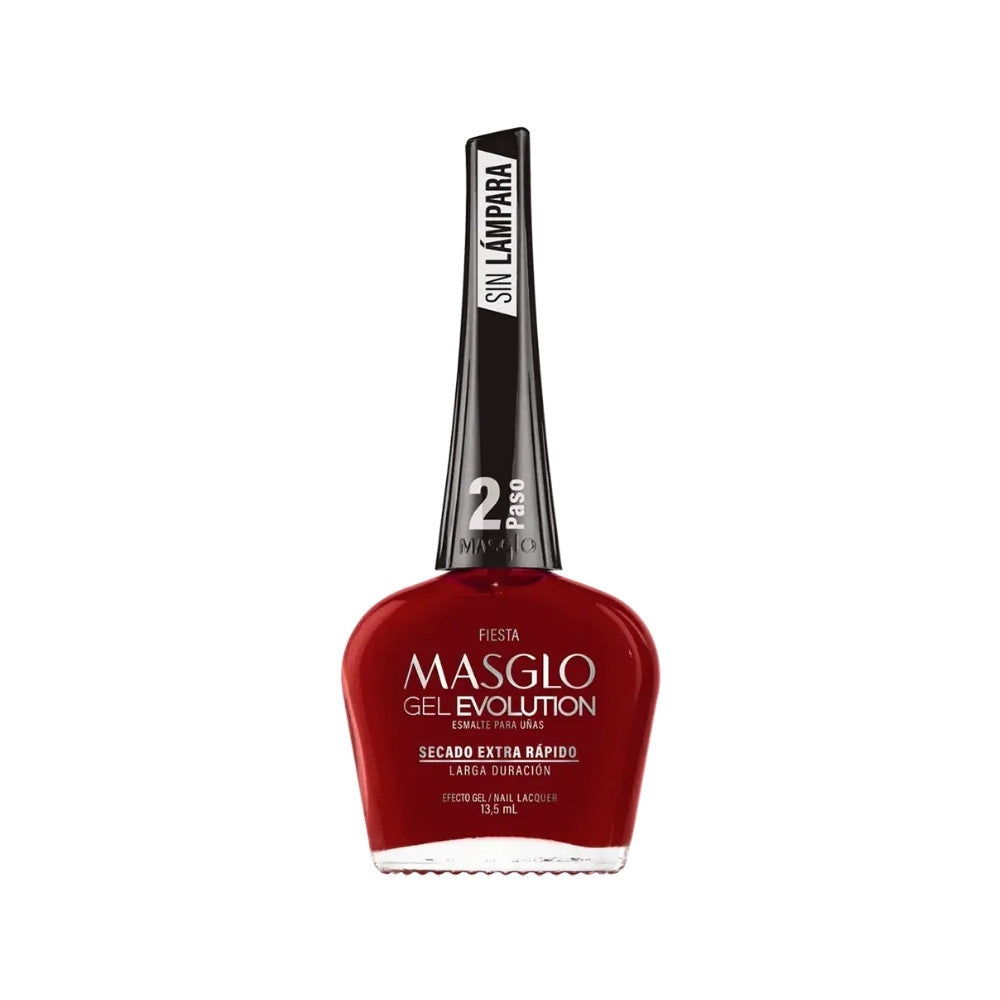 ESMALTE MASGLO GEL EVOLUTION FIESTA FRASCO 13.5 ML