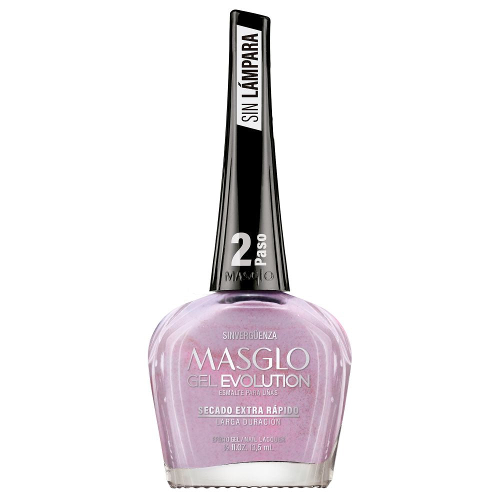 ESMALTE MASGLO GEL EVOLUTION SINVERGUENZA FRASCO 13.5 ML