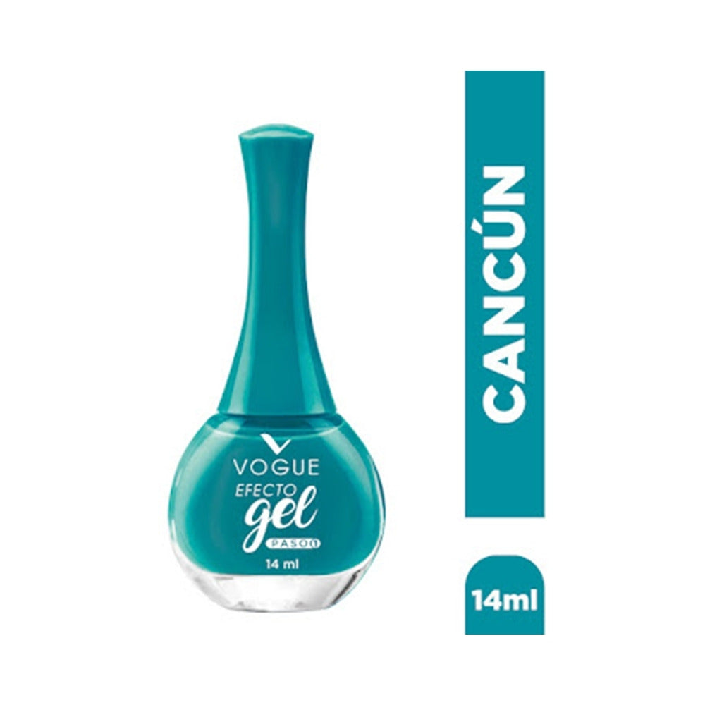 ESMALTE VOGUE EFECTO GEL CANCUN FRASCO 14 ML