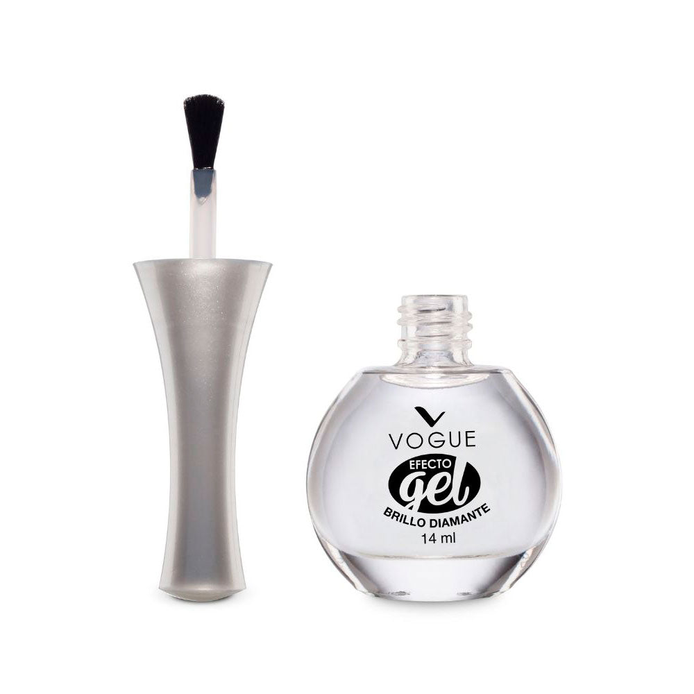 ESMALTE VOGUE EFECTO GEL DIAMANTE FRASCO 14 ML