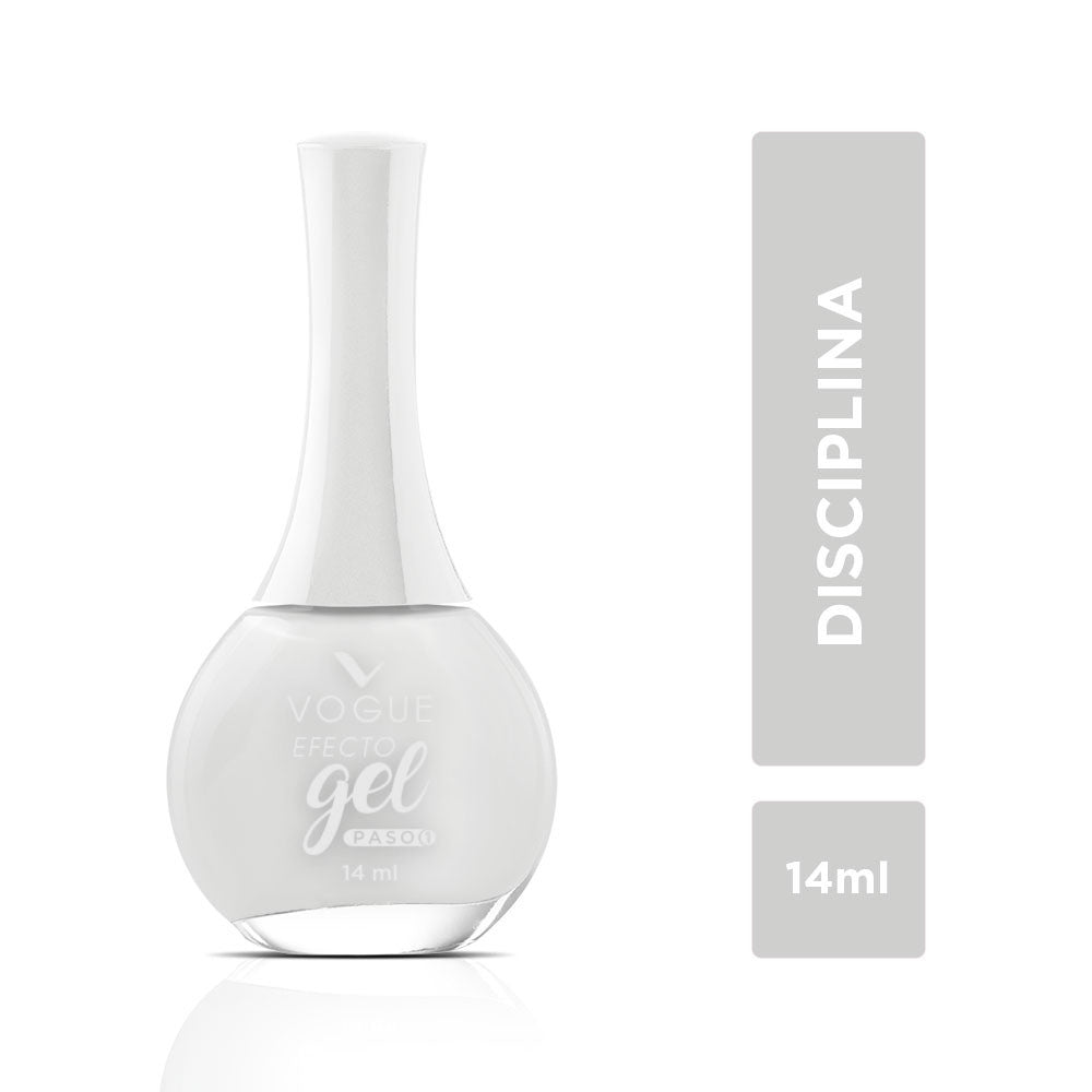 ESMALTE VOGUE EFECTO GEL DISCIPLINA FRASCO 14 ML