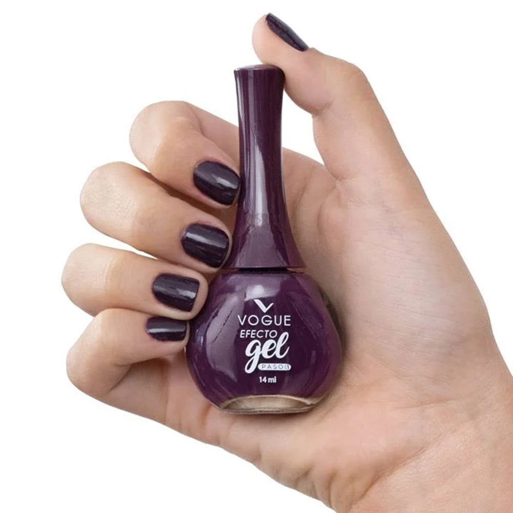 ESMALTE VOGUE EFECTO GEL FELICIDAD FRASCO 14 ML