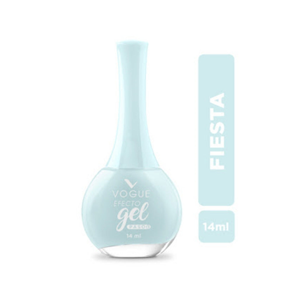 ESMALTE VOGUE EFECTO GEL FIESTA FRASCO 14 ML