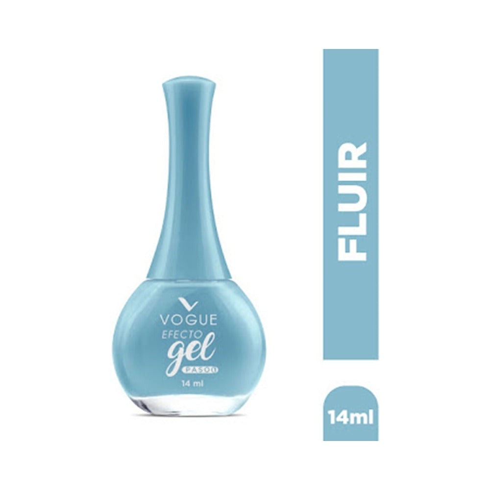 ESMALTE VOGUE EFECTO GEL FLUIR FRASCO 14 ML