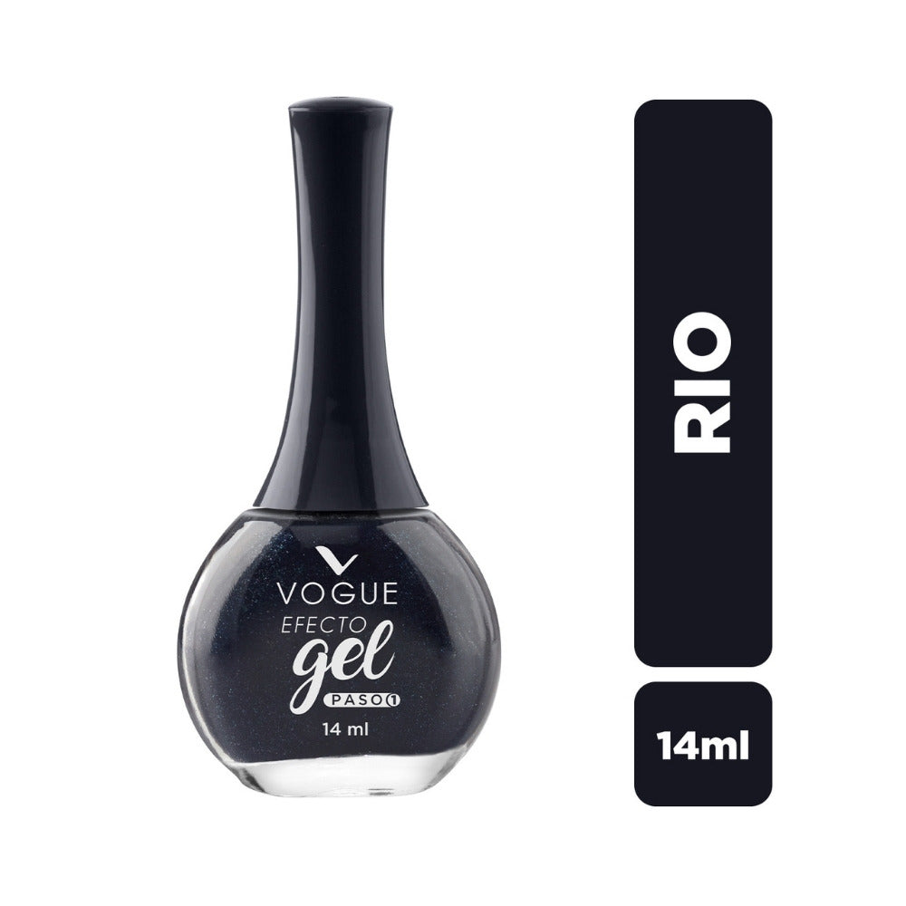 ESMALTE VOGUE EFECTO GEL RIO  FRASCO 14 ML