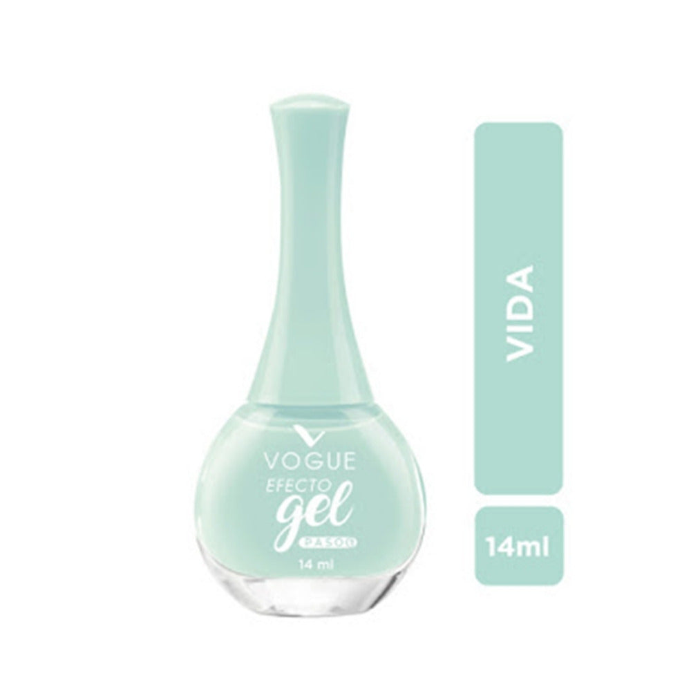 ESMALTE VOGUE EFECTO GEL VIDA FRASCO 14 ML