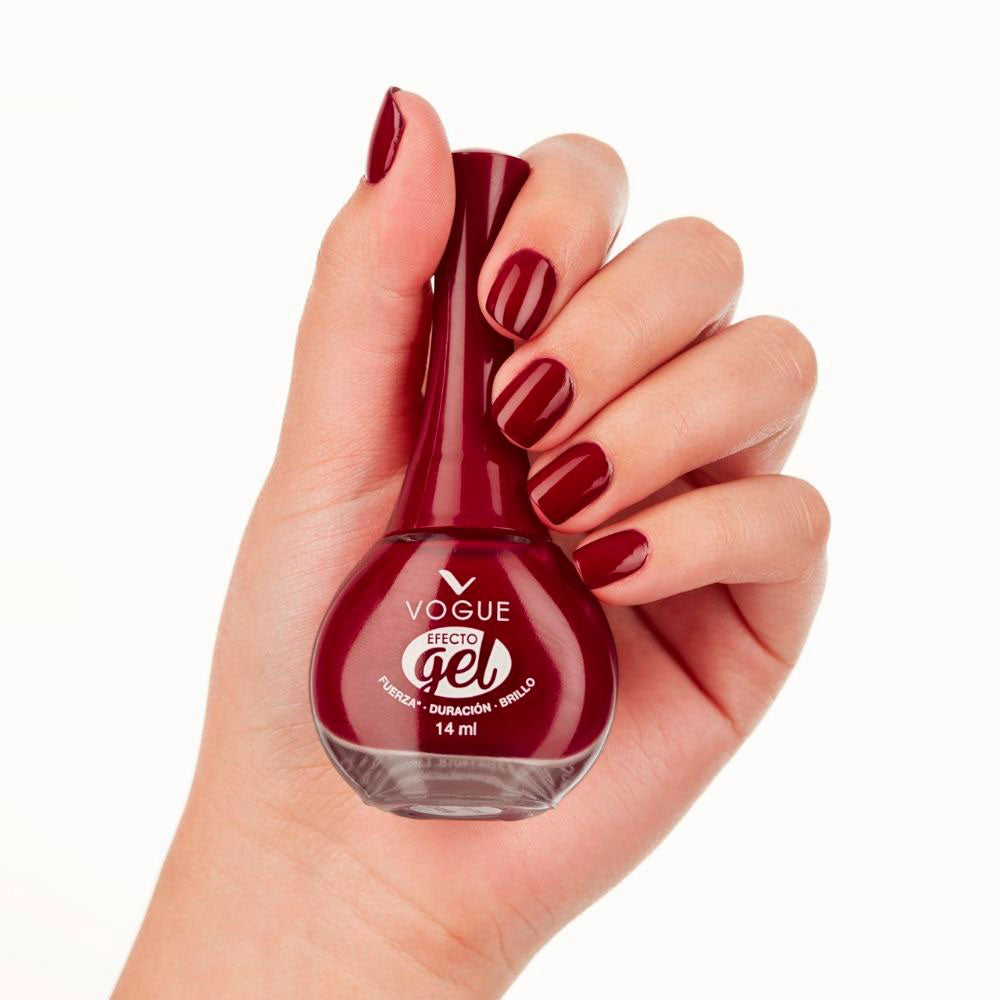 ESMALTE VOGUE EFECTO GEL VOLUNTAD FRASCO 14 ML
