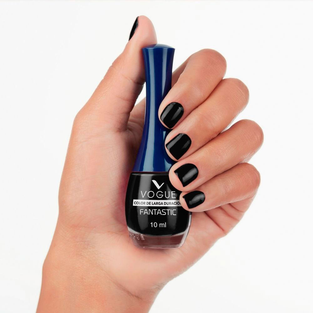 ESMALTE VOGUE ONIX (NEGRO) 44++++ FRASCO 10 ML