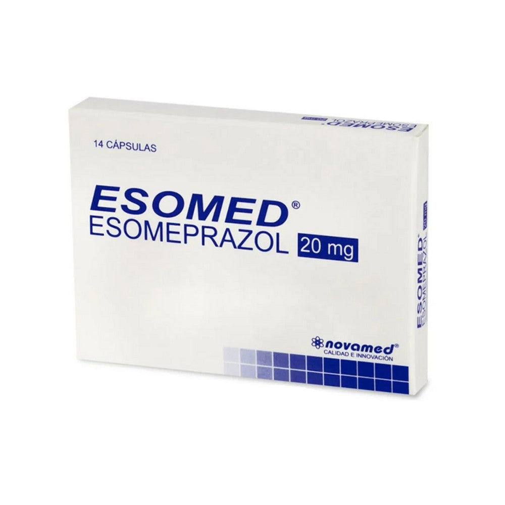 ESOMED CAPSULAS 20 MG CAJA X 14 UNDS