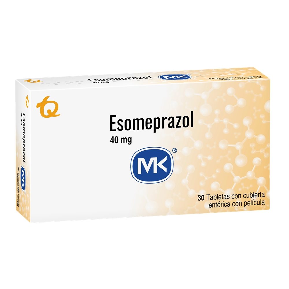 ESOMEPRAZOL MK TABLETAS 40 MG CAJA X 30 UNDS