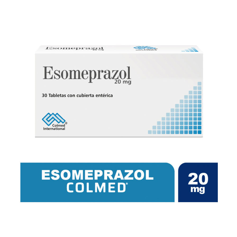 ESOMEPRAZOL PROCAPS TABLETAS 20 MG CAJA X 30 UNDS