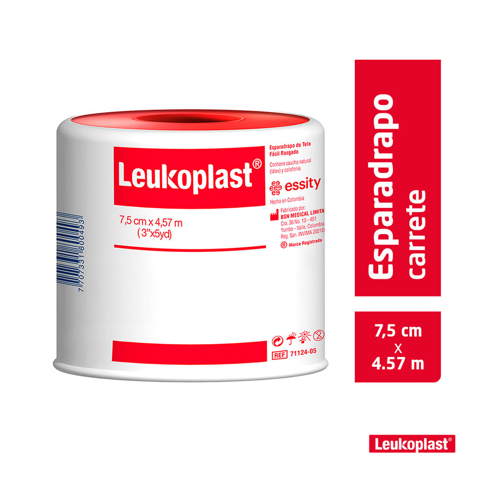 ESPARADRAPO LEUKOPLAST 3X5 YARDAS X 1 UND