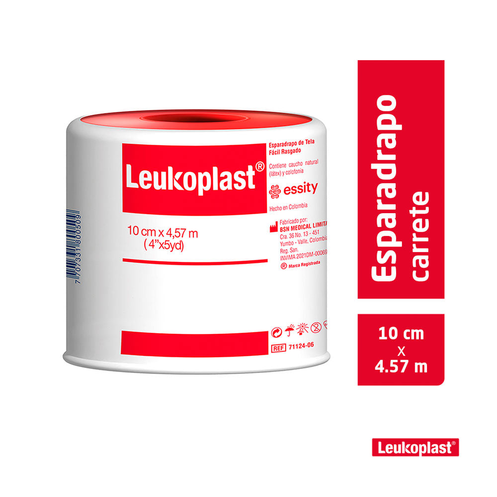 ESPARADRAPO LEUKOPLAST 4X5 YARDAS X 1 UND