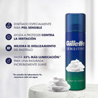 ESPUMA AFEITAR GILLETTE SENSITIVE FRASCO 155 ML