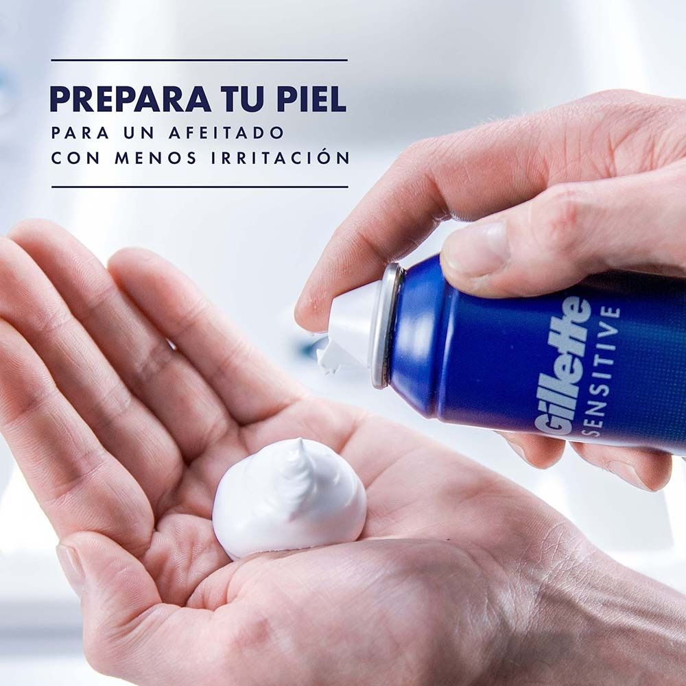ESPUMA AFEITAR GILLETTE SENSITIVE FRASCO 155 ML