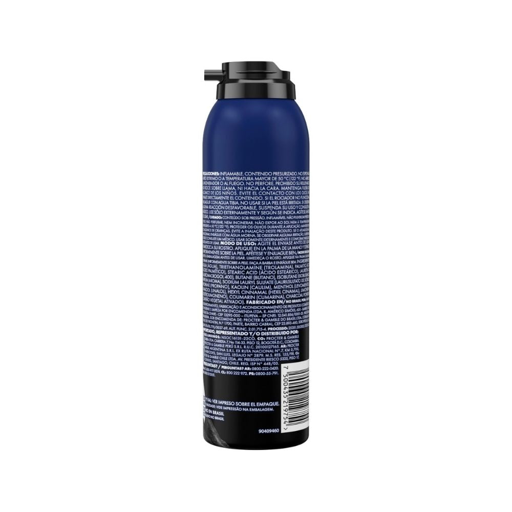 ESPUMA GILLETTE PARA AFEITAR CARBONO FRASCO 150 G