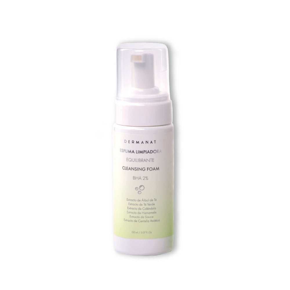ESPUMA LIMPIADORA EQUILIBRANTE DERMANAT FRASCO 50 ML