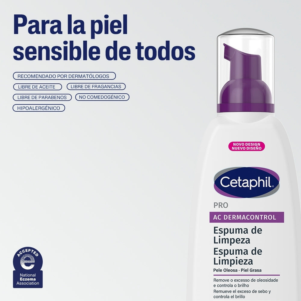 ESPUMA LIMPIADORA PRO AC CETAPHIL FRASCO 236 ML