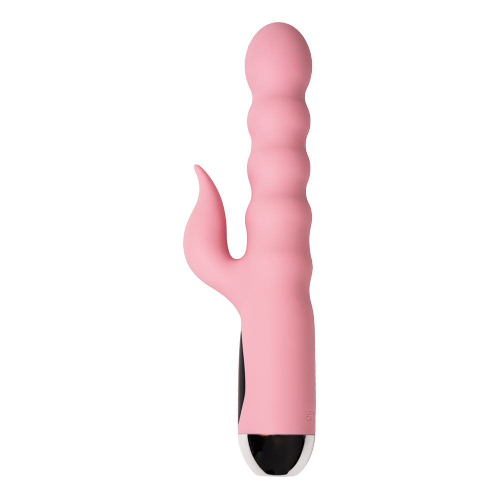 ESTIMULADOR DE PUNTO G Y CLÍTORIS VESSA ROSADO CAJA X 1 UND