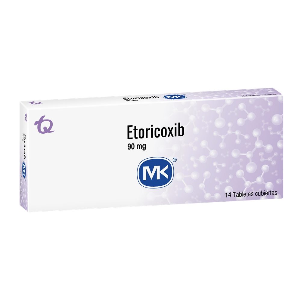 ETORICOXIB MK TABLETAS 90 MG CAJA X 14 UNDS