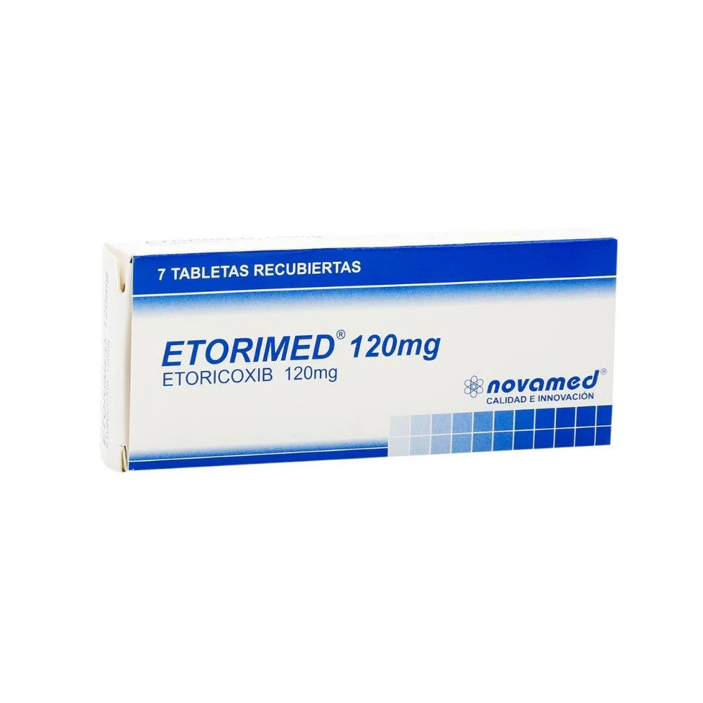 ETORIMED TABLETAS RECUBIERTAS 120 MG CAJA X 7 UNDS