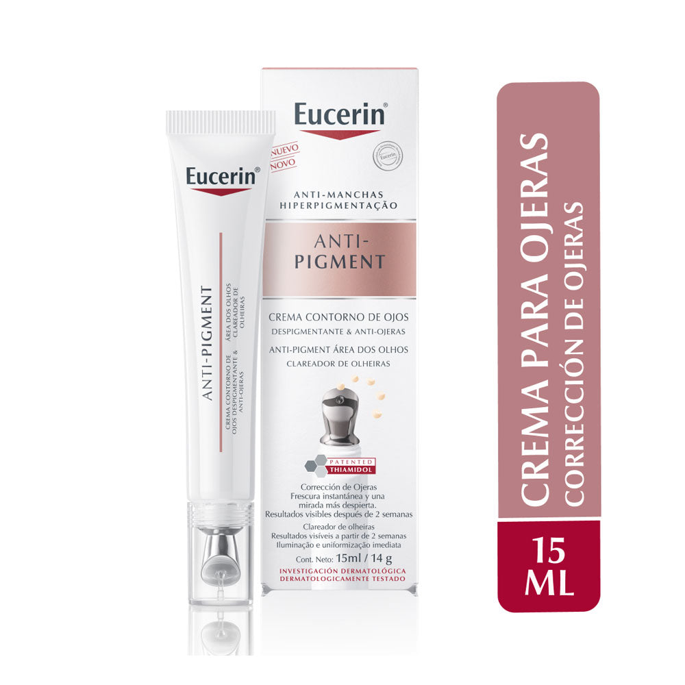 EUCERIN ANTIPIGMENT CREMA CONTORNO OJOS CAJA 15 ML
