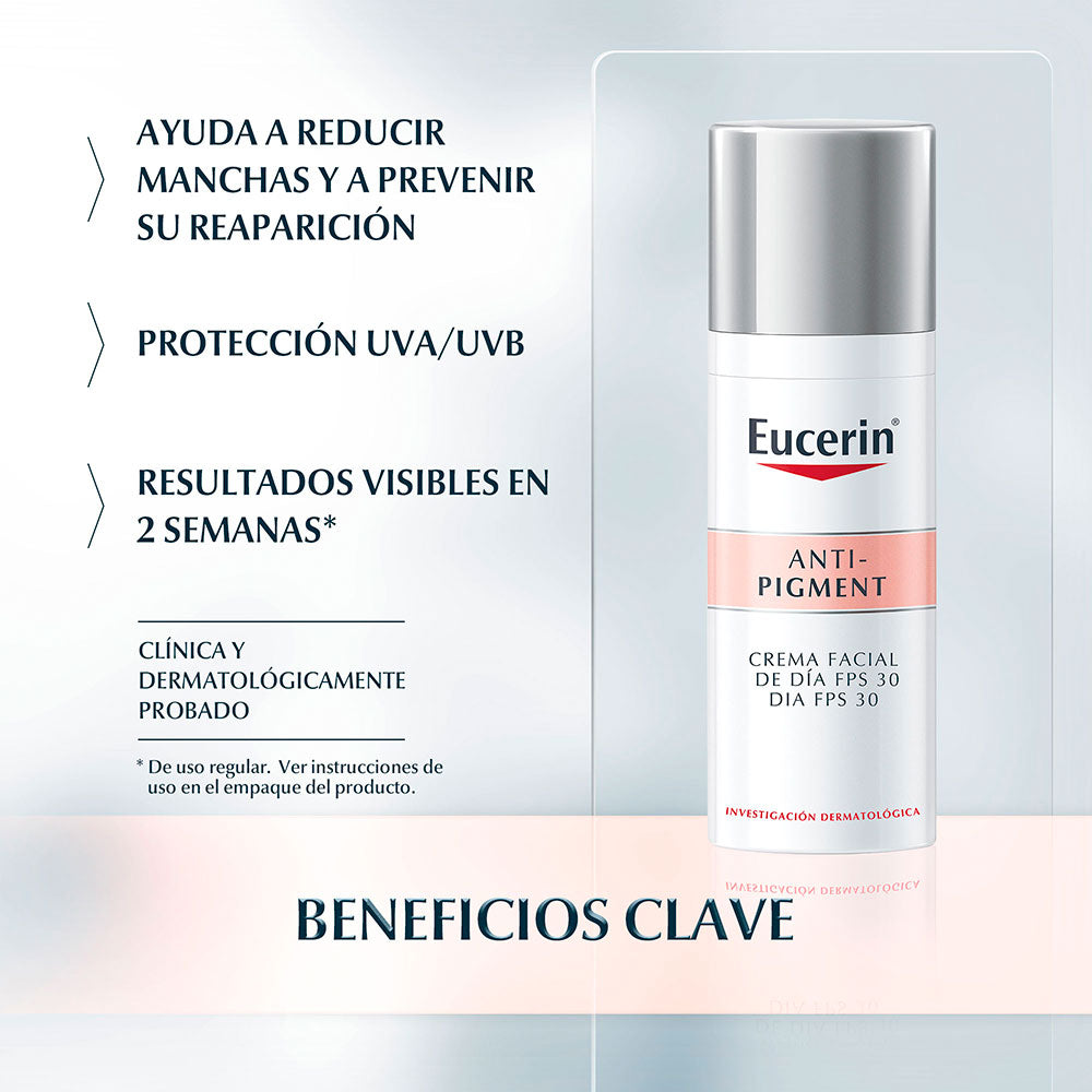 EUCERIN ANTI-PIGMENT DIA CREMA SPF 30 CAJA 50 ML