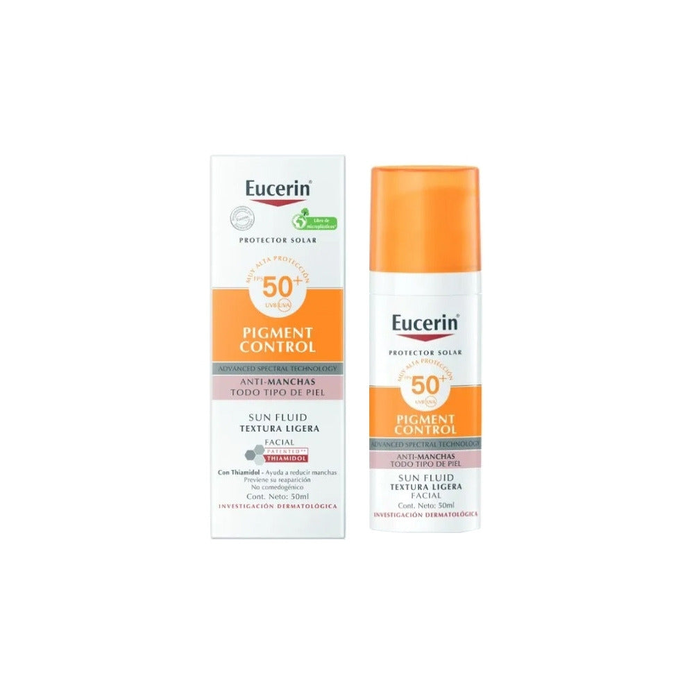EUCERIN CONTROL PIGMENTO ANTIMANCHAS SPF 50+ CAJA 50 ML