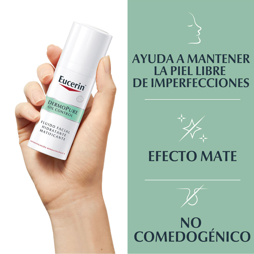 EUCERIN DERMOPURE MATIFICANTE FLUIDO FRASCO 50 ML