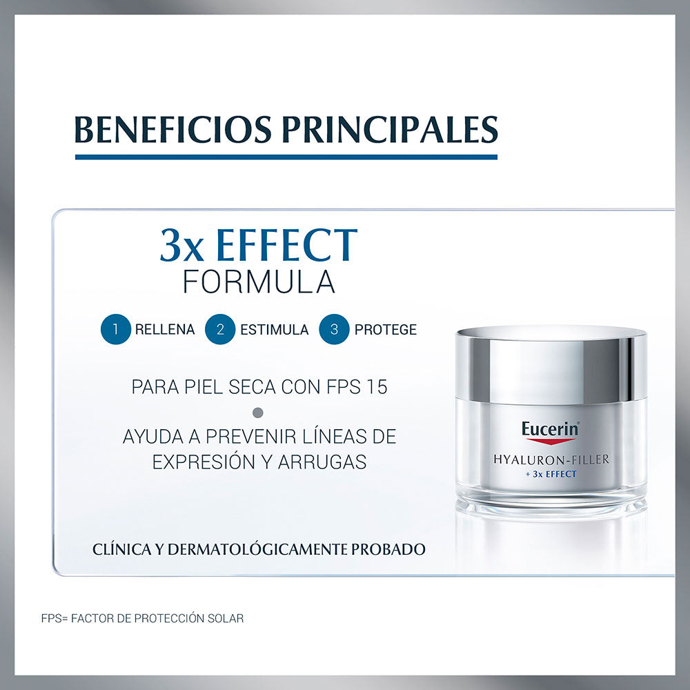 EUCERIN HYAL-FILLER DIA CREMA CAJA 50 ML